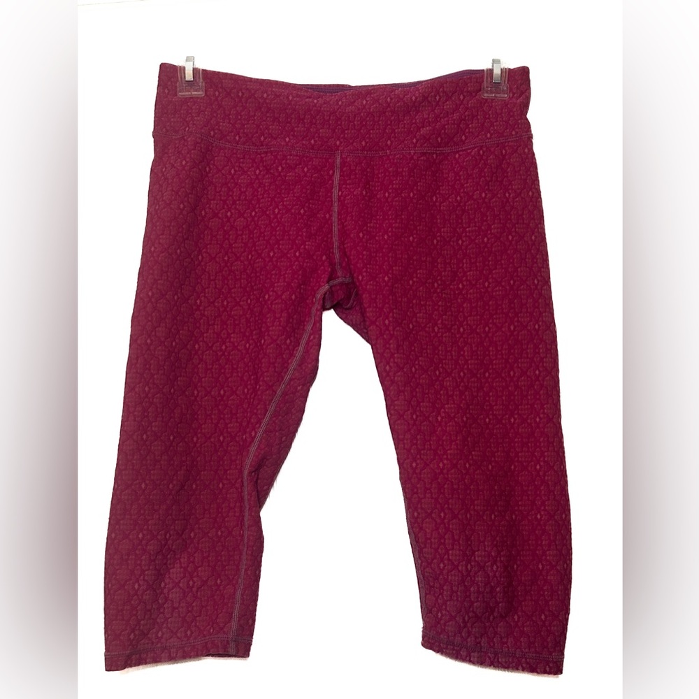 Clearance! PrAna Misty Knicker. Size Large. Fuchsia/Pink. Geometric Print.